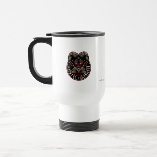 Haunted Chronicles Travel Mug (Left)