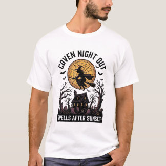 Haunted Coven Shirt Vintage Witch House Halloween 
