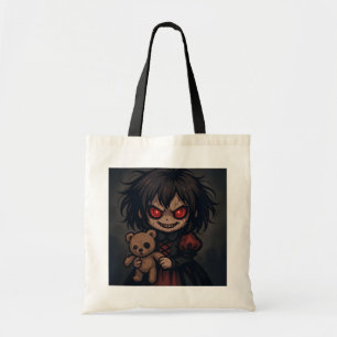 Haunted Doll Tote Bag