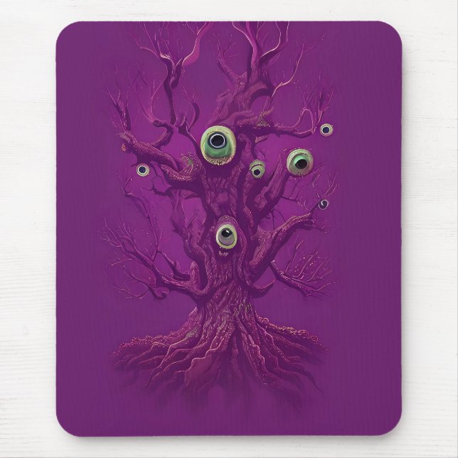 Haunted Dream Tree Mouse Mat (Front)