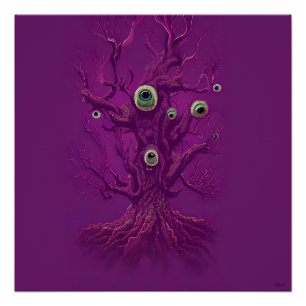 Haunted Dream Tree Poster