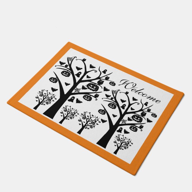Haunted Forest Doormat (Angled)