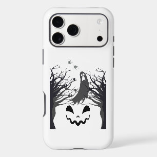 Haunted Forest Ghost Silhouette Phone Case Dark