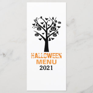 Haunted Forest Halloween Menu