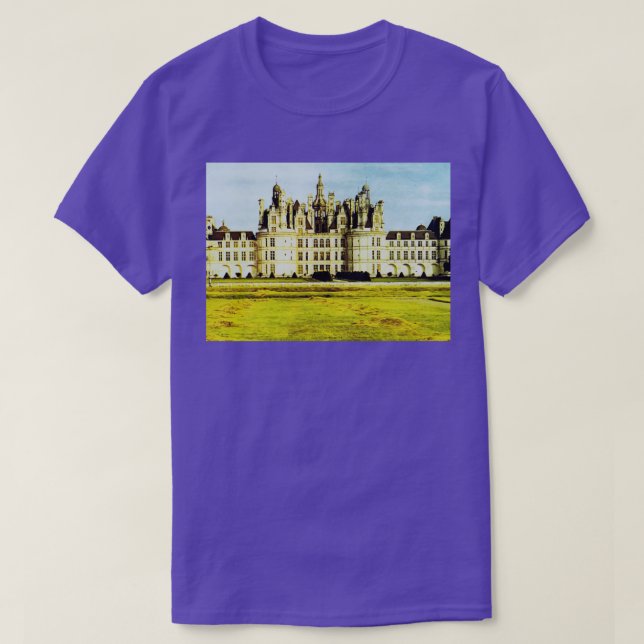 Haunted french castle T-Shirt (Design Front)