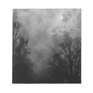 Haunted Gothic Sky Notepad