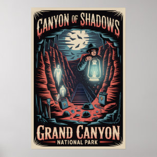Haunted Grand Canyon National Park Poster