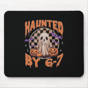 Haunted Halloween Haunted 67 Number 67 Six Seven M Mouse Mat