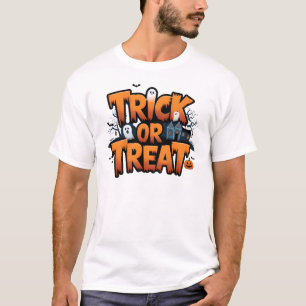 Haunted Halloween night with ghosts T-Shirt