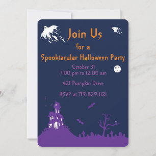 Haunted Halloween Party Invitation