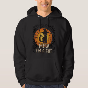 Haunted Halloween Pumpkin Spooky Night Ghost Silho Hoodie