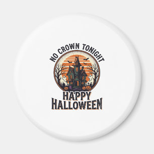 Haunted Halloween Shirt With Spooky Manor Art_1 Magnet