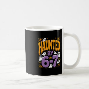 Haunted Halloween Skeleton Haunted Six Seven Numbe Coffee Mug