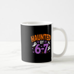 Haunted Halloween Skeleton Haunted Six Seven Numbe Coffee Mug