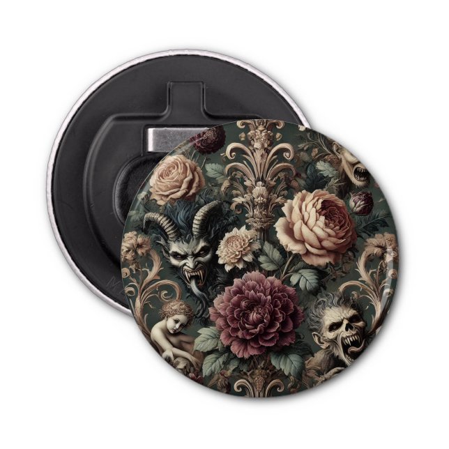 Haunted Harmonics – Gothic Victorian  Bottle Opener (Front)