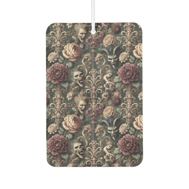 Haunted Harmonics – Gothic Victorian  Car Air Freshener (Front)