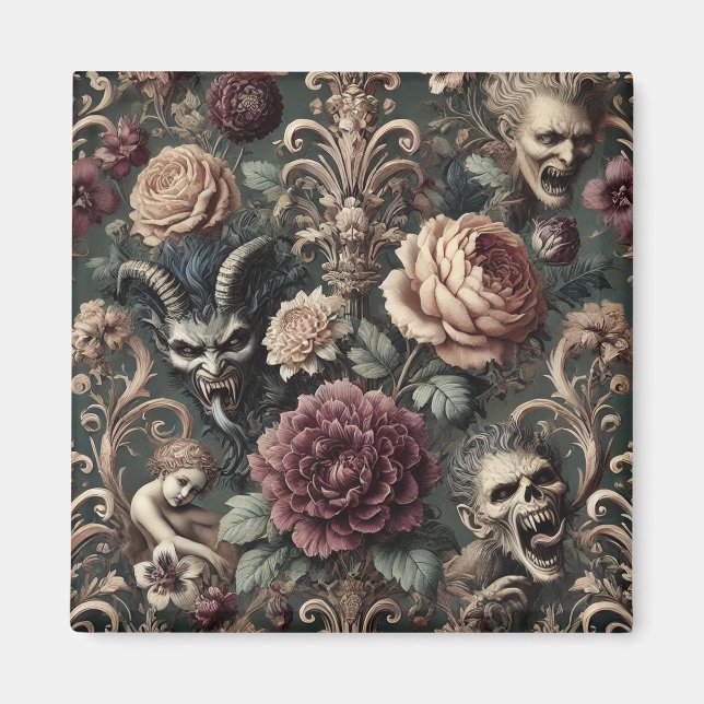 Haunted Harmonics – Gothic Victorian  Magnet (Front)