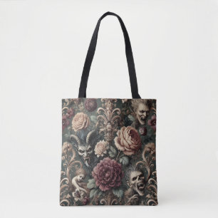 Haunted Harmonics – Gothic Victorian  Tote Bag