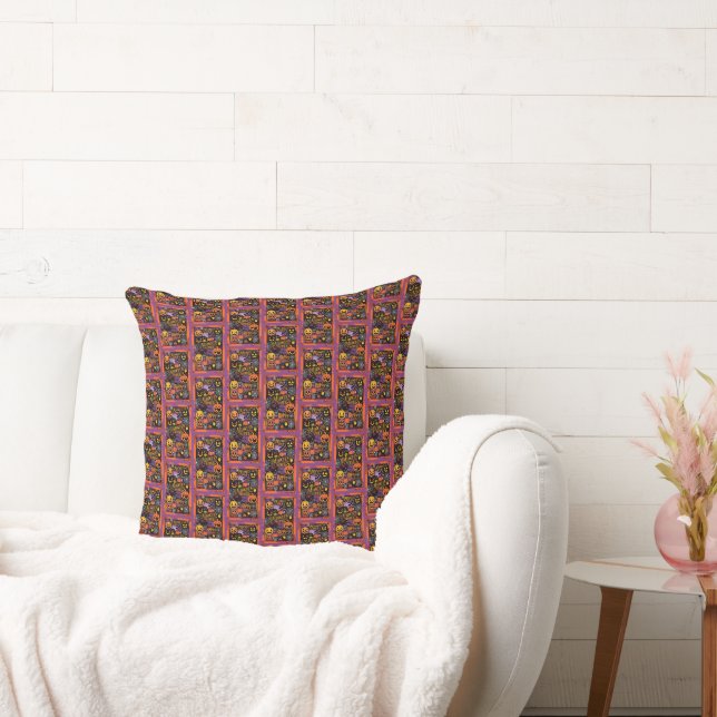 Haunted Harvest Halloween Cushion (Couch)