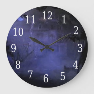 Haunted Hill House Round Clock