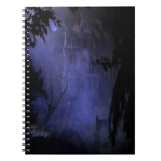 Haunted Hill House Spiral Notebook (Front)