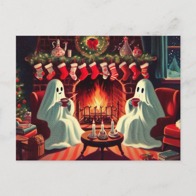 Haunted Holidays  Postcard (Front)