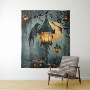 Haunted Hollow – Halloween Night Tapestry