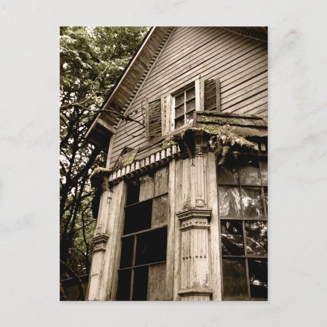 Haunted Home Postcard (Front)