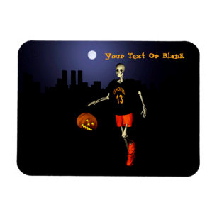Haunted Hoops Magnet