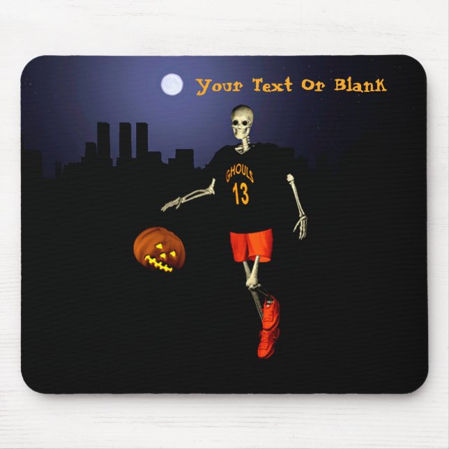 Haunted Hoops Mouse Mat (Front)