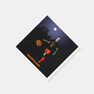 Haunted Hoops Napkin