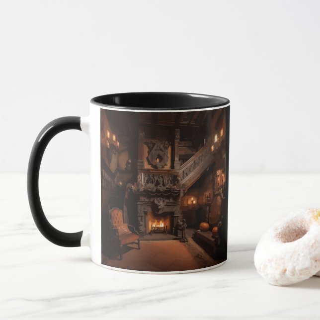 Haunted Horizons Mug (With Donut)