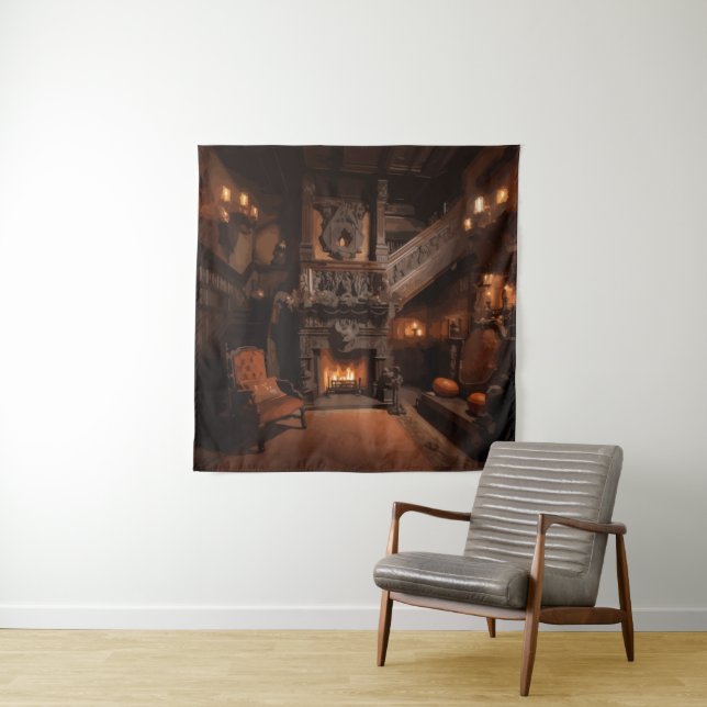 Haunted Horizons Tapestry (In Situ)
