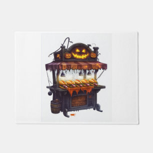 Haunted Hot Dog Stand Doormat
