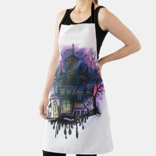 Haunted House  Apron