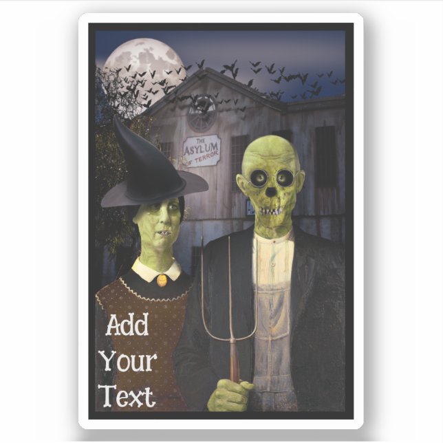 Haunted House Asylum Halloween (Front)