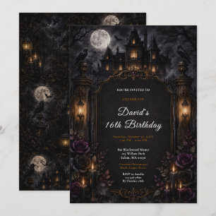 Haunted House Birthday Party Invitation