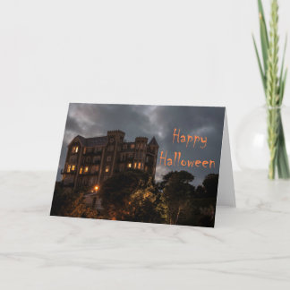 Haunted House Card