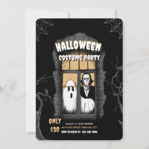 Haunted House Costume Party Invitation