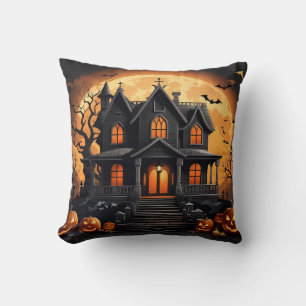 Haunted house cushion