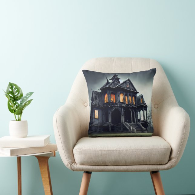Haunted House Cushion (Chair)