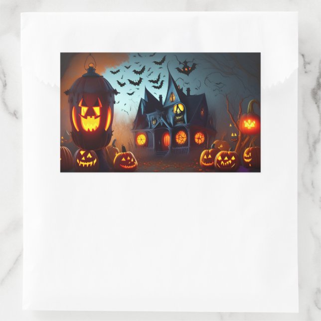 Haunted House Envelope Seal  (Bag)