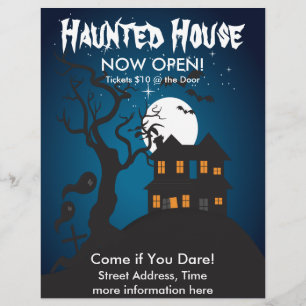 Haunted House Flyer