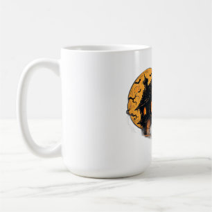 Haunted House Full Moon Coffee Mug