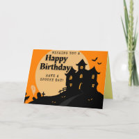 Haunted House Halloween Birthday