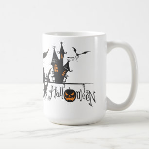 Haunted House Halloween Coffee Mug