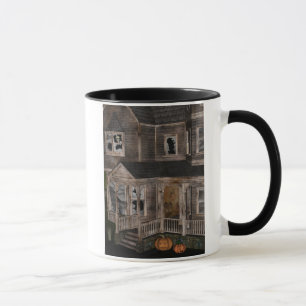 Haunted House Halloween Mug