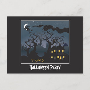 Haunted House Halloween Party Invitation