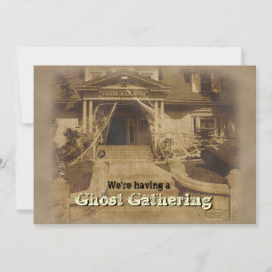 Haunted House Halloween Party Invitation