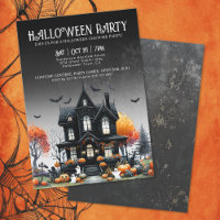 Haunted House Halloween Party